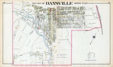 Dansville Village - South, Livingston County 1902